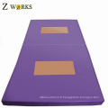 Attaches Velcro Gymnastique Tumbling Exercice Tapis d&#39;arts martiaux pliants